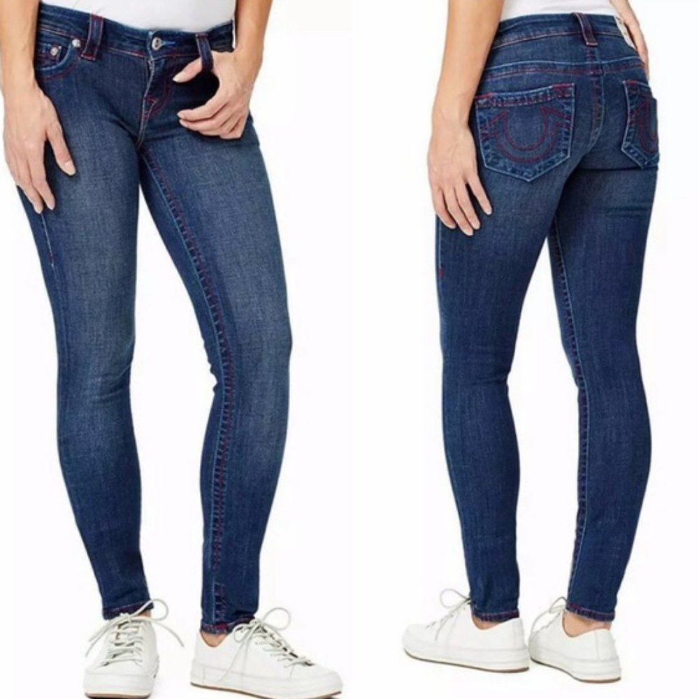 True Religion Low Rise Skinny Jeans